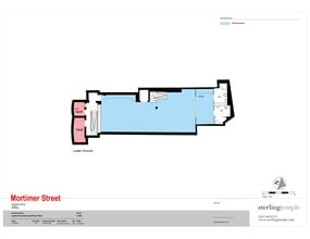 28 Mortimer St, London to rent Site Plan- Image 1 of 1