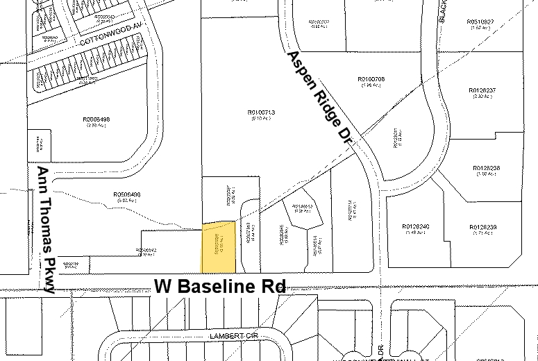 1323 W Baseline Rd, Lafayette, CO for sale - Plat Map - Image 3 of 5