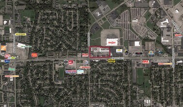 5318-5444 W 38th St, Indianapolis, IN - Aerial  map view