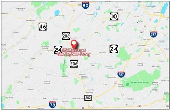 128 Main St, Chester, NJ - aerial  map view
