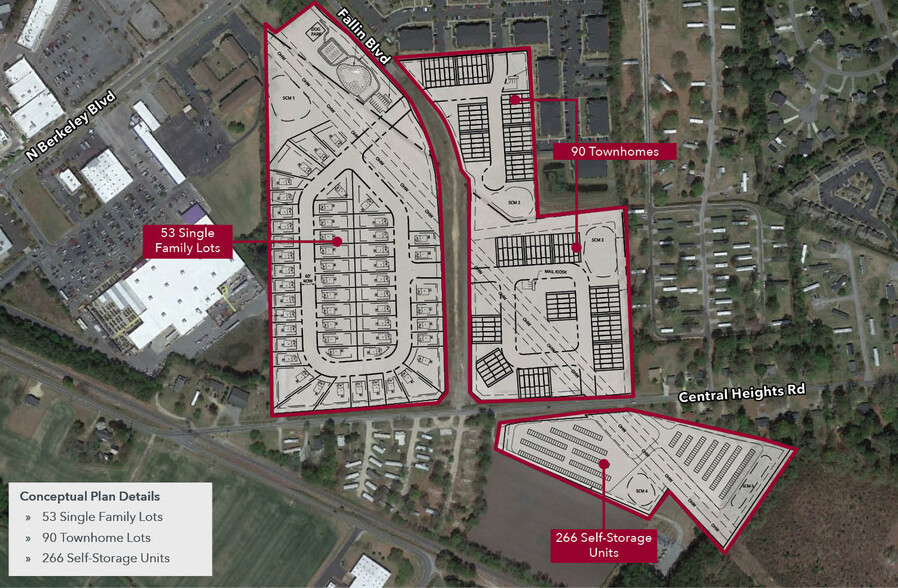 Fallin Blvd, Goldsboro, NC for sale - Site Plan - Image 2 of 7