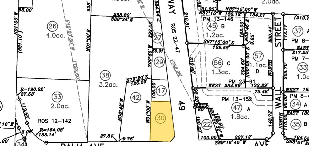 179 Palm Ave, Auburn, CA for rent - Plat Map - Image 2 of 2