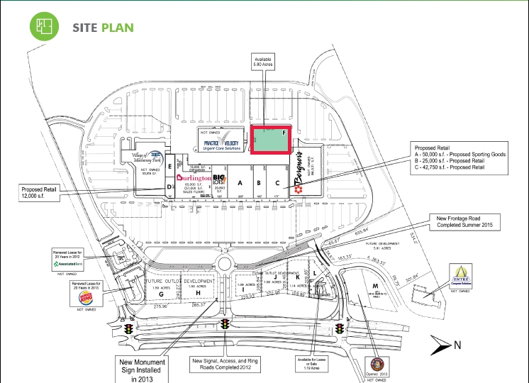 8780 N 2nd St, Machesney Park, IL for sale - Site Plan - Image 1 of 1