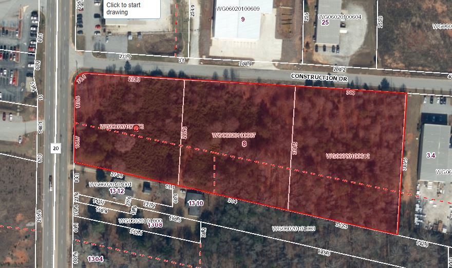 2-20 Construction Dr, Piedmont, SC for sale - Plat Map - Image 2 of 2