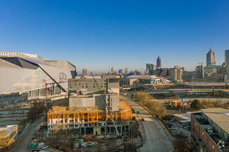 89 Centennial Olympic Park Dr, Atlanta, GA - aerial  map view - Image1