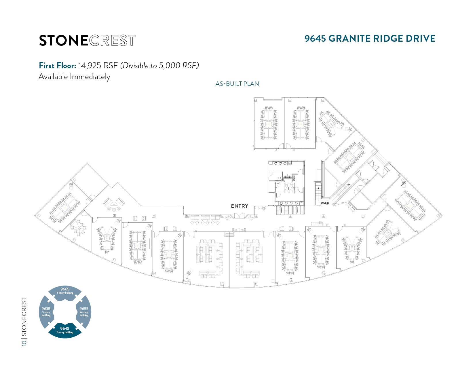 9655 Granite Ridge Dr, San Diego, CA to rent Floor Plan- Image 1 of 1