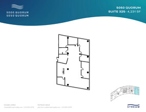 5050 Quorum Dr, Dallas, TX for rent Floor Plan- Image 1 of 1