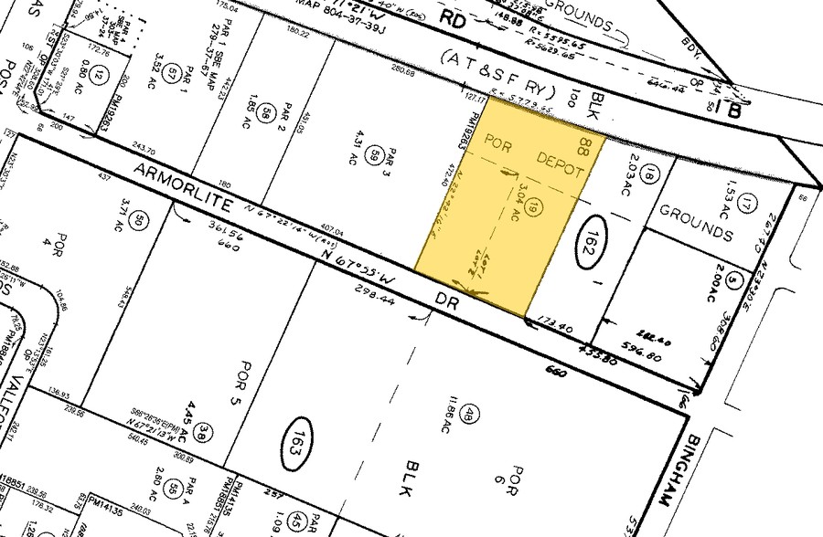 1152 Armorlite Dr, San Marcos, CA for rent - Plat Map - Image 1 of 1