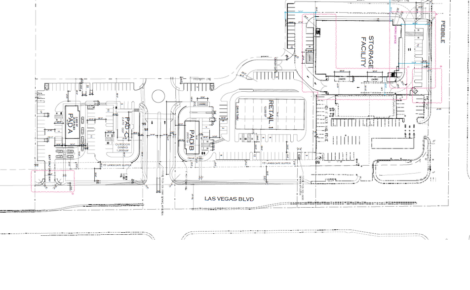 W Pebble Rd, Las Vegas, NV for rent - Site Plan - Image 2 of 4