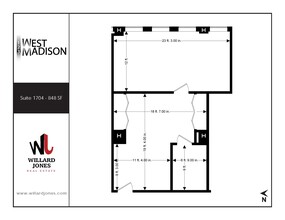 123 W Madison St, Chicago, IL for rent Floor Plan- Image 1 of 1