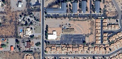 901 S 12th St, Cottonwood, AZ - aerial  map view