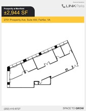 2701 Prosperity Ave, Merrifield, VA for rent Floor Plan- Image 2 of 2