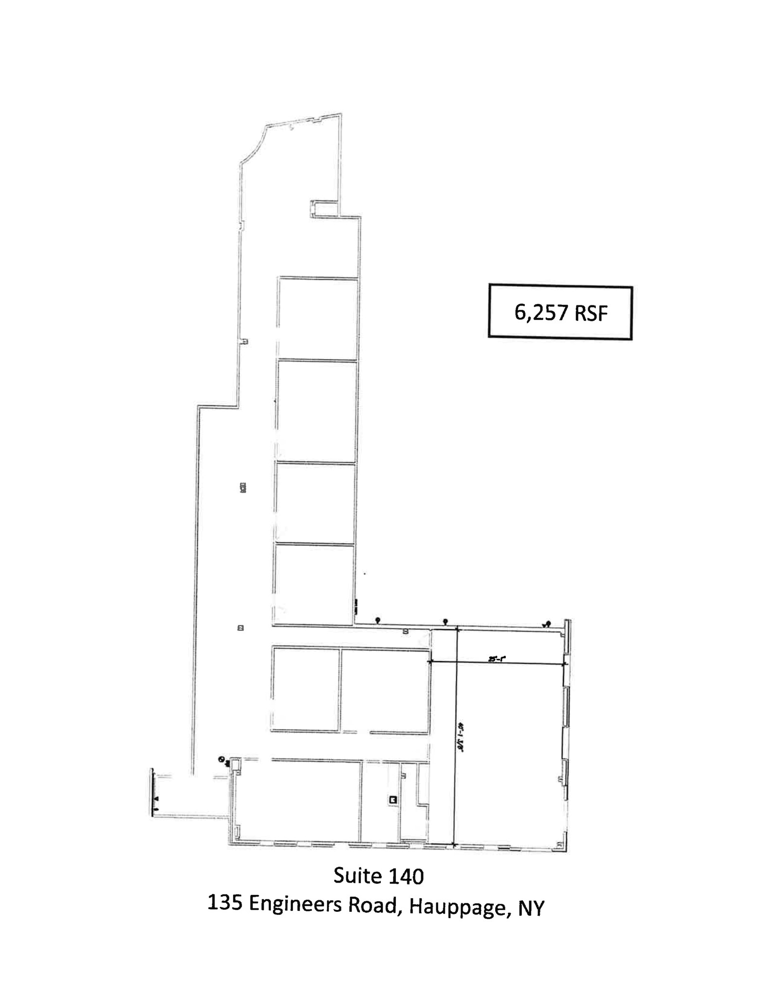 135 Engineers Rd, Hauppauge, NY for rent Site Plan- Image 1 of 4