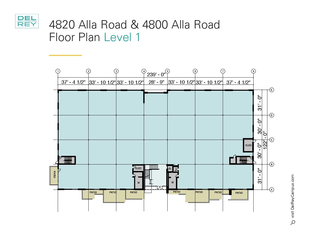 4800 Alla Rd, Los Angeles, CA for rent Floor Plan- Image 1 of 1