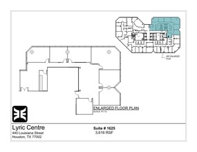 440 Louisiana St, Houston, TX for rent Floor Plan- Image 2 of 2