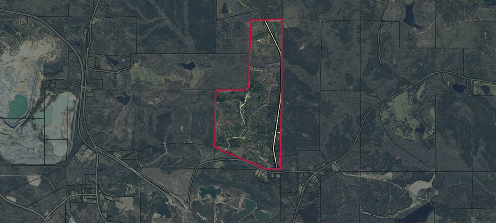 Talbot County Tract 32005A, Junction City, GA for sale - Aerial - Image 1 of 2