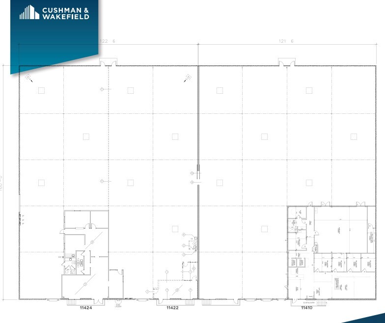 11410-11424 Grissom Ln, Dallas, TX for rent Floor Plan- Image 1 of 1