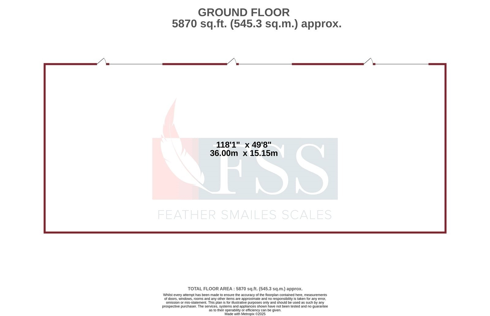 Fore Ln, Bedale to rent Floor Plan- Image 1 of 6