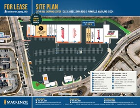 2023-2053 E Joppa Rd, Baltimore, MD for rent Site Plan- Image 1 of 1