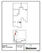 9004-9090 51st Ave NW, Edmonton, AB to rent Floor Plan- Image 1 of 1