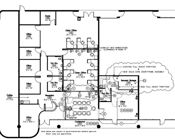 3555 Harbor Gateway S, Costa Mesa, CA for rent - Floor Plan - Image 2 of 3