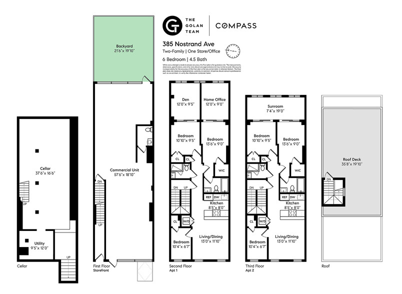 385 Nostrand Ave, Brooklyn, NY for sale - Floor Plan - Image 3 of 31