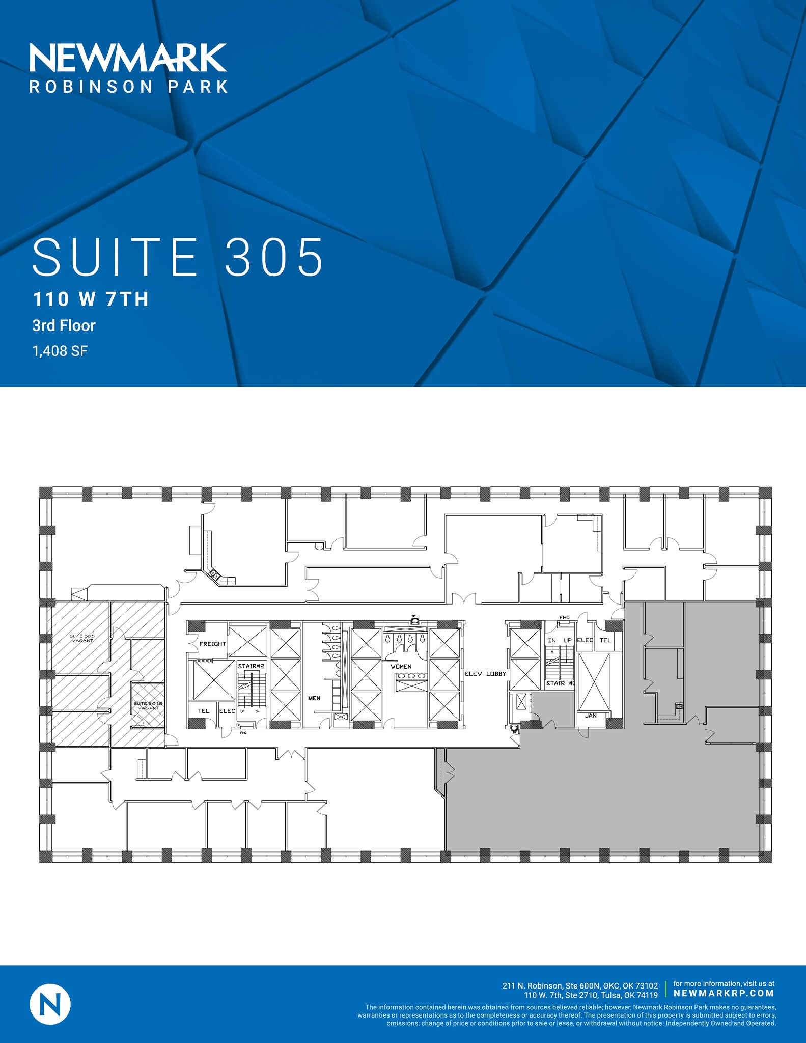 110 W 7th St S, Tulsa, OK to rent Site Plan- Image 1 of 1