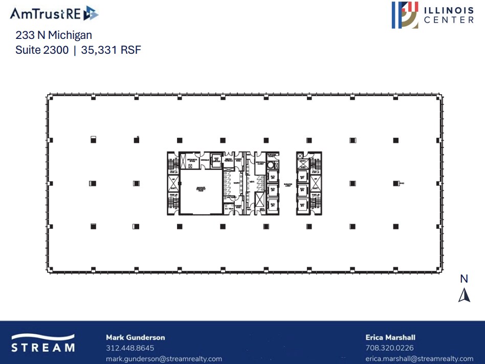 233 N Michigan Ave, Chicago, IL to rent Floor Plan- Image 1 of 1
