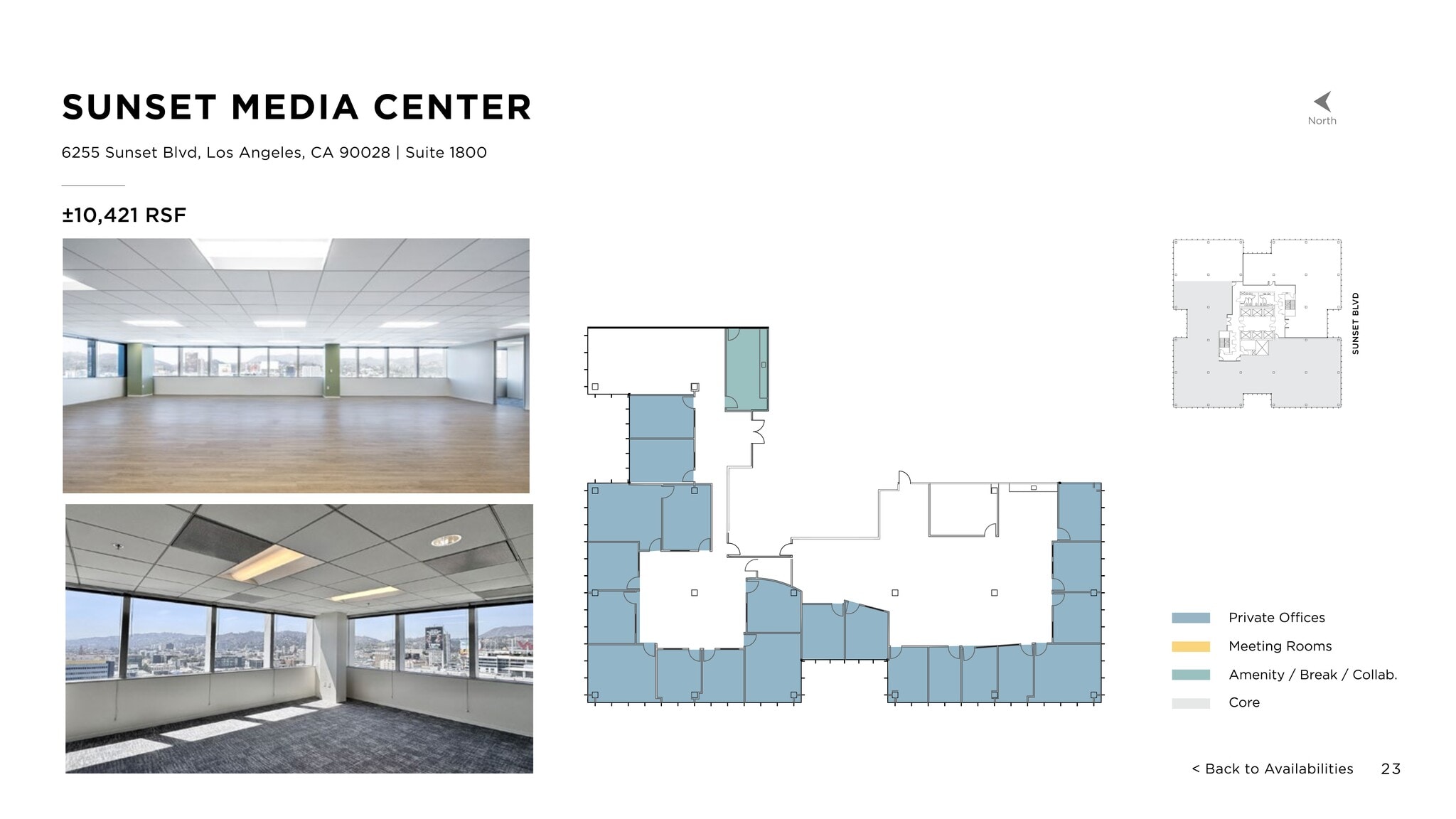6255 W Sunset Blvd, Los Angeles, CA to rent Site Plan- Image 1 of 1