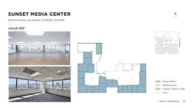 6255 W Sunset Blvd, Los Angeles, CA to rent Site Plan- Image 1 of 1