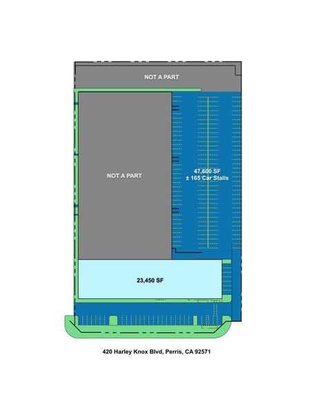 416-420 Harley Knox Blvd, Perris, CA for rent - Building Photo - Image 1 of 8