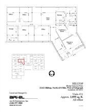 21421 Hilltop St, Southfield, MI to rent Floor Plan- Image 1 of 1