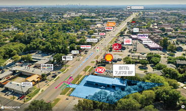 8732 N Lamar Blvd, Austin, TX - aerial  map view