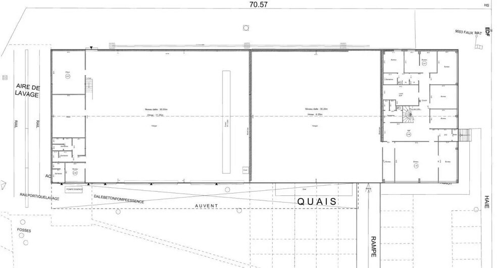 Office in Villeneuve-la-Garenne to rent - Floor Plan - Image 2 of 5