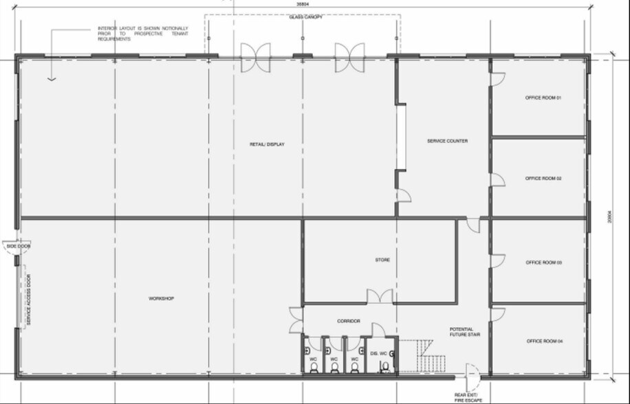 73 Muirglen Hynford Road, Lanark to rent - Floor Plan - Image 2 of 2