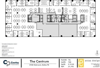 3102 Oak Lawn Ave, Dallas, TX for rent Floor Plan- Image 2 of 7