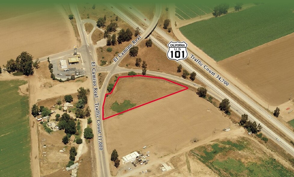 Highway 101 & El Camino, Greenfield, CA for sale - Aerial - Image 1 of 1