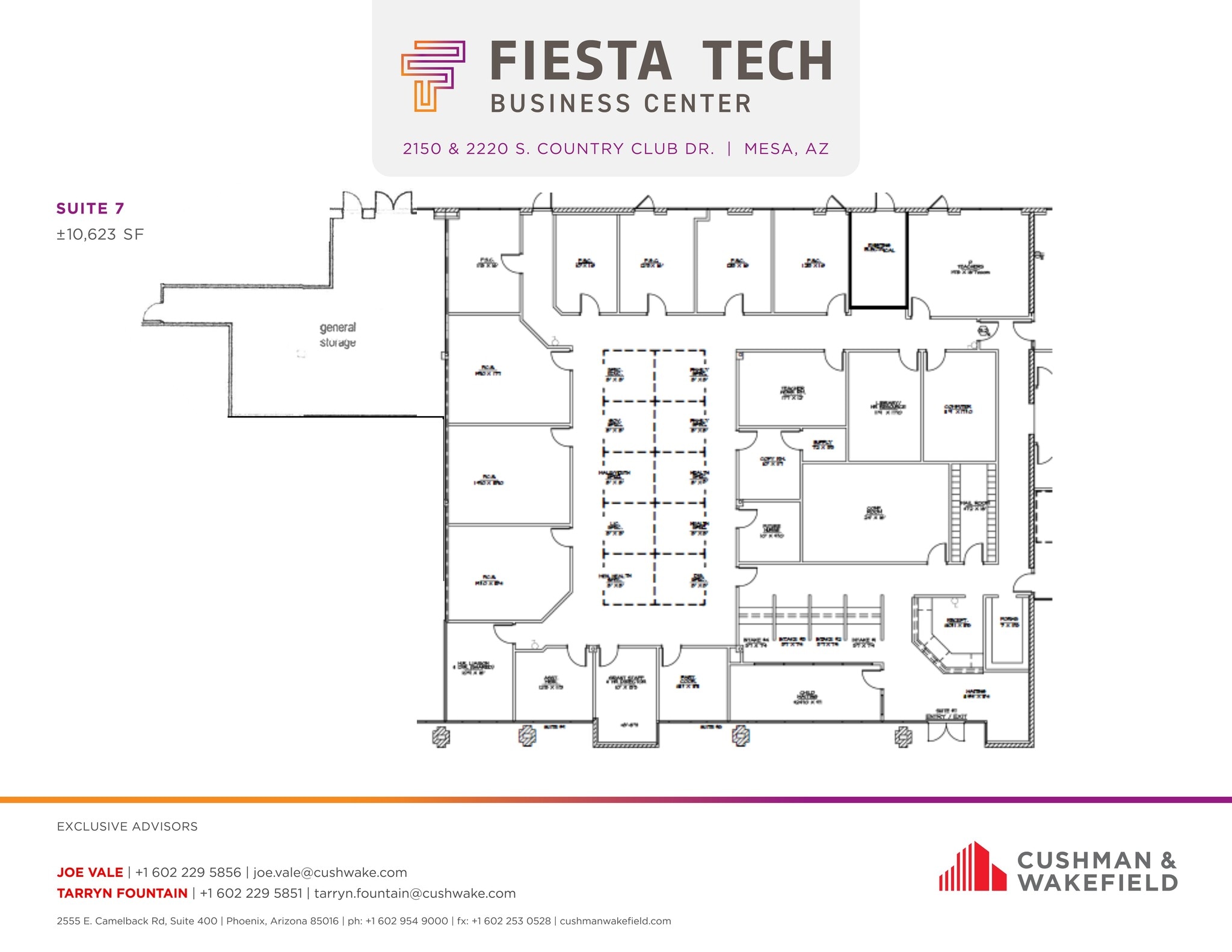 2150 S Country Club Dr, Mesa, AZ to rent Site Plan- Image 1 of 2