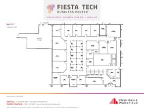 2150 S Country Club Dr, Mesa, AZ to rent Site Plan- Image 1 of 2