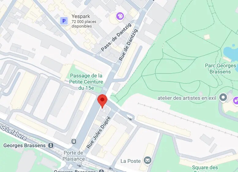 Retail in Paris for sale - Map - Image 2 of 3