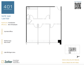 401 N Michigan Ave, Chicago, IL for rent Floor Plan- Image 1 of 1