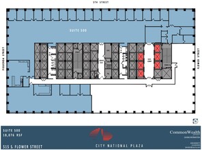 515 S Flower St, Los Angeles, CA for rent Floor Plan- Image 1 of 1