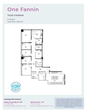 7400 Fannin St, Houston, TX for rent Floor Plan- Image 1 of 1