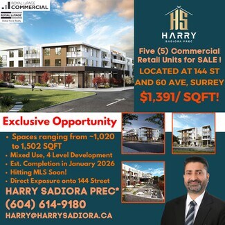 More details for 5959 144 St, Surrey, BC - Build-to-Rent for Sale