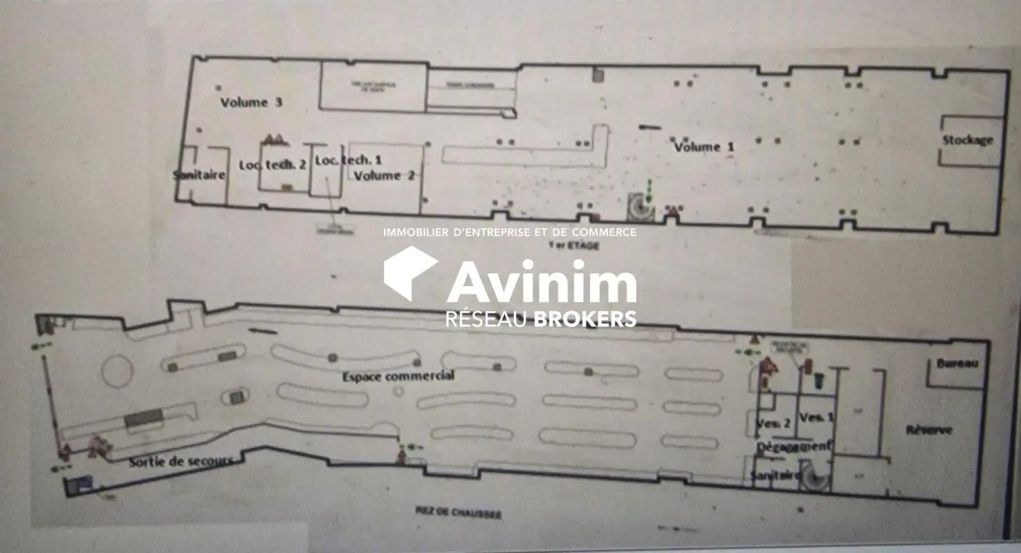 Retail in Toulouse for sale Floor Plan- Image 1 of 2
