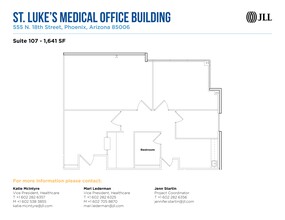 555 N 18th St, Phoenix, AZ for rent Site Plan- Image 1 of 3