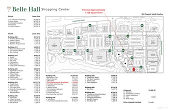 608-664 Long Point Rd, Mount Pleasant, SC for rent Site Plan- Image 1 of 1