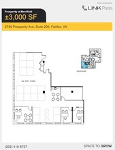 2701 Prosperity Ave, Merrifield, VA for rent Floor Plan- Image 2 of 2