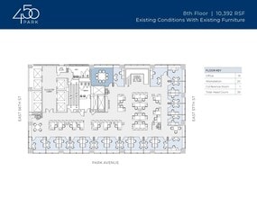 450 Park Ave, New York, NY to rent Floor Plan- Image 2 of 2
