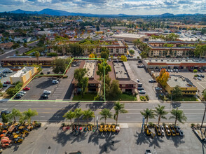 125 W Mission Ave, Escondido, CA - aerial  map view